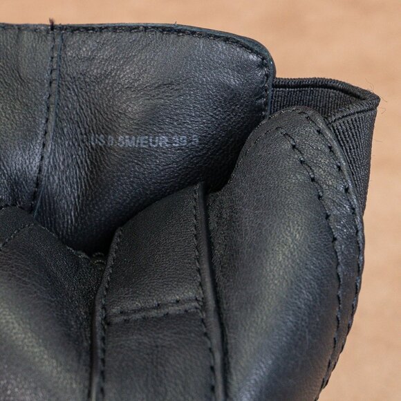 Vince Women Henderson Waterepellent Chelsea Black Leather boots size 9.5EUR 39.5 - Picture 7 of 9